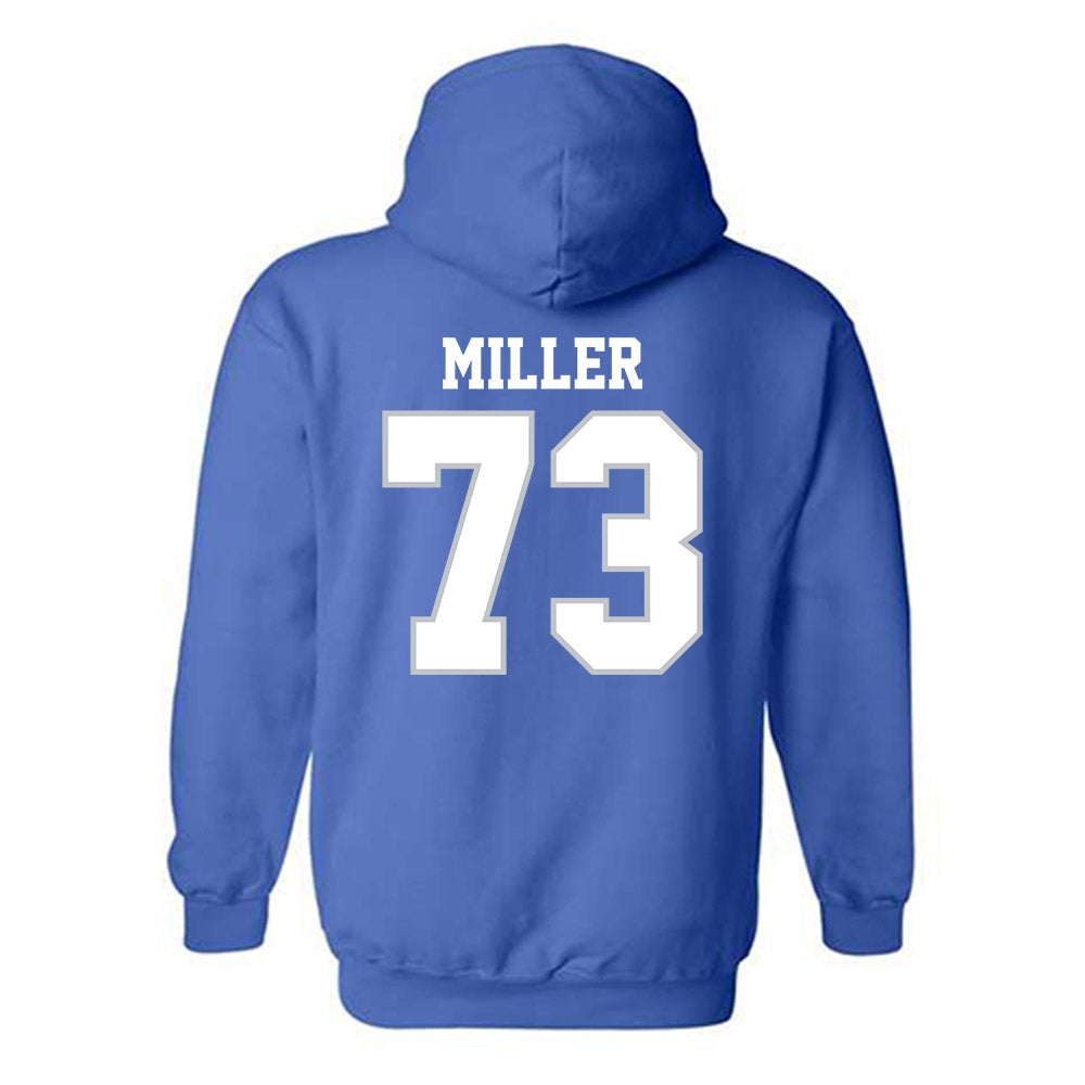 MTSU - NCAA Football : Marcus Miller - Generic Shersey Hooded Sweatshirt