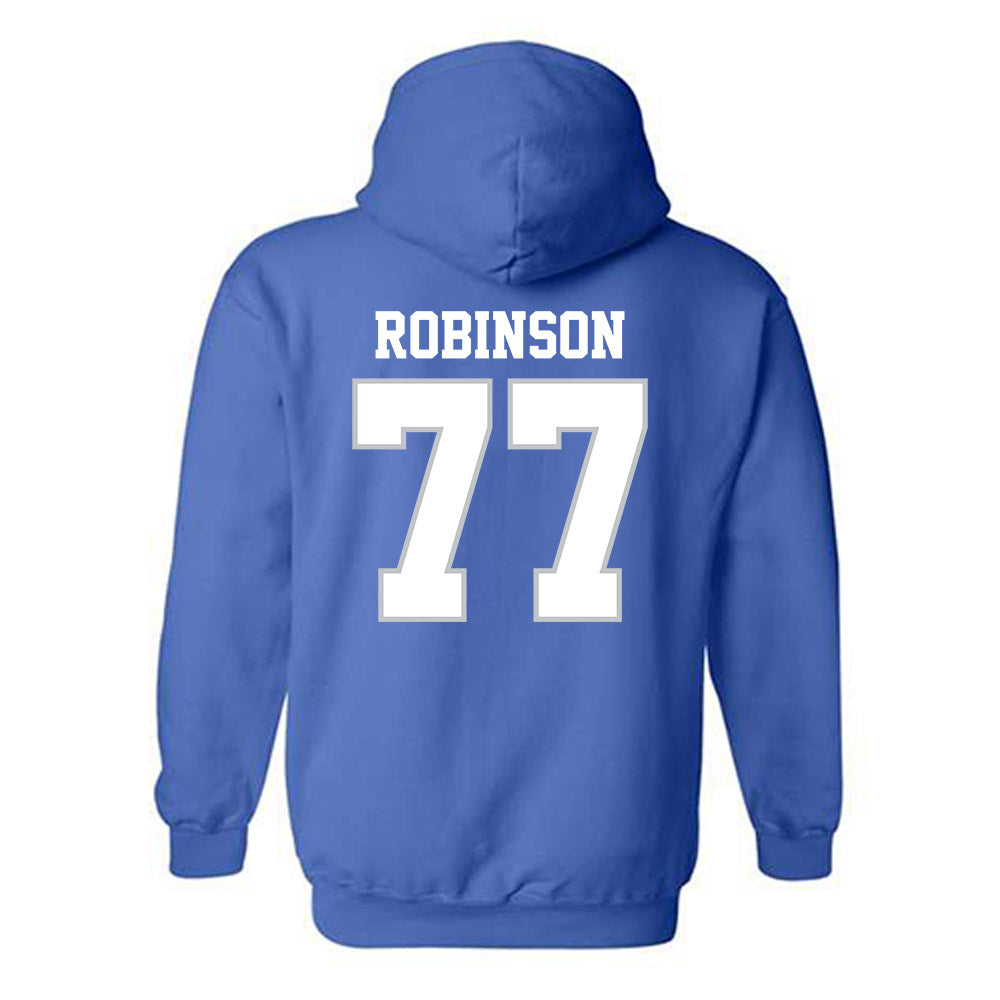 MTSU - NCAA Football : jaylen robinson - Generic Shersey Hooded Sweatshirt