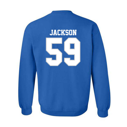 MTSU - NCAA Football : Jacob Jackson - Generic Shersey Crewneck Sweatshirt