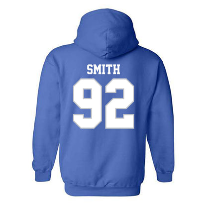 MTSU - NCAA Football : Damonte Smith - Generic Shersey Hooded Sweatshirt