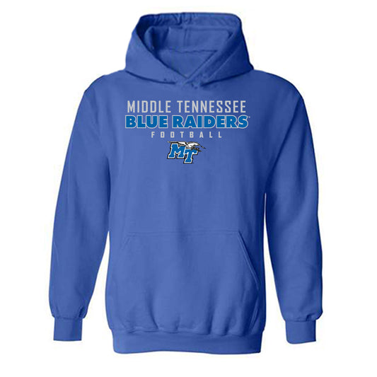 MTSU - NCAA Football : ZaBrien Harden - Generic Shersey Hooded Sweatshirt