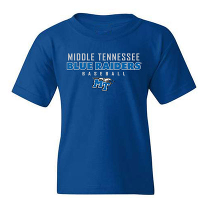 MTSU - NCAA Baseball : Braeden Purser-Eber - Generic Shersey Youth T-Shirt