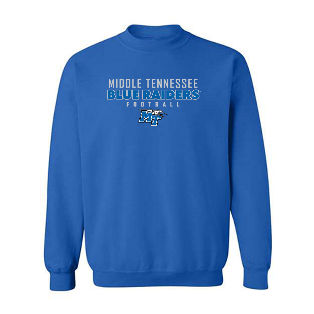 MTSU - NCAA Football : Brian Brewton - Generic Shersey Crewneck Sweatshirt-0