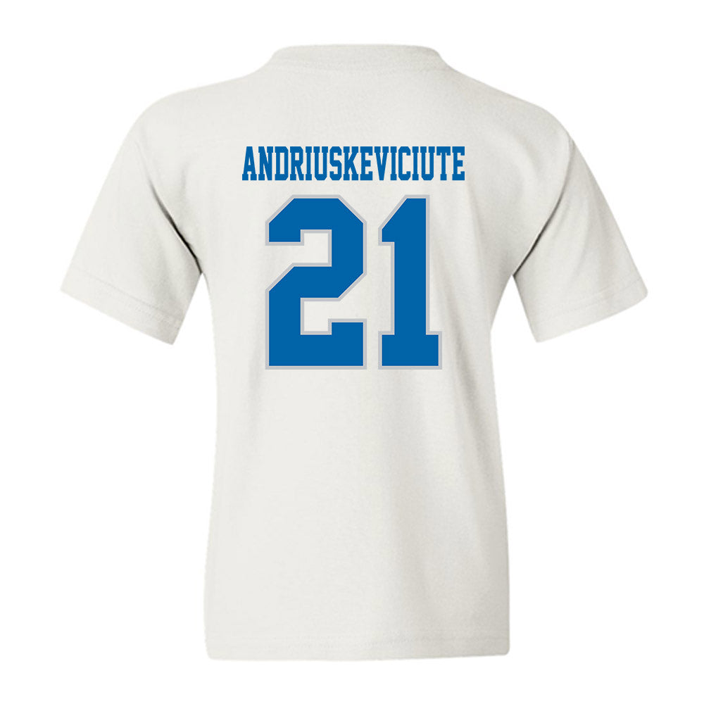 MTSU - NCAA Women's Soccer : Aive Andriuskeviciute - Sports Shersey Youth T-Shirt-1