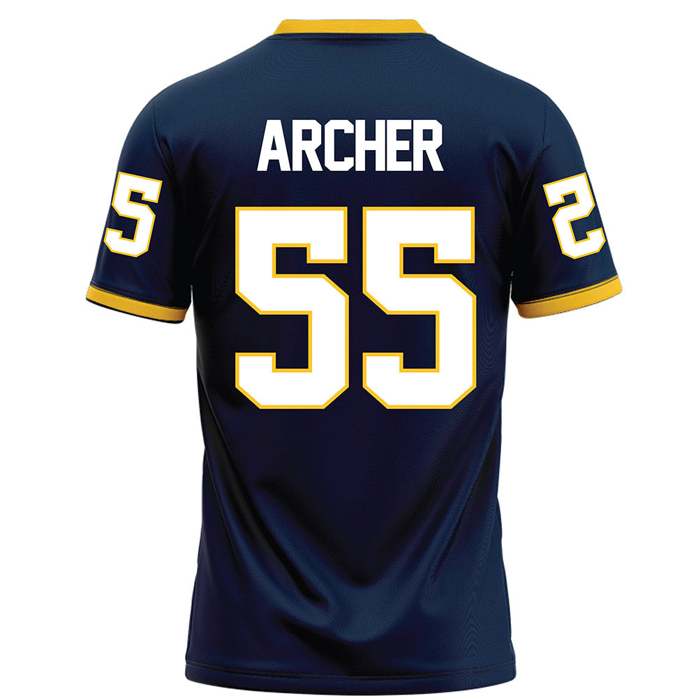 Murray State - NCAA Football : Connor Archer - Blue Football Jersey-1