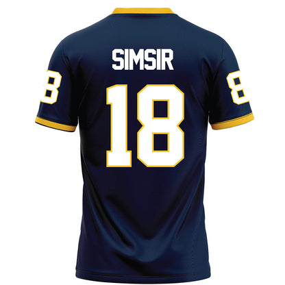 Murray State - NCAA Football : Huseyin Simsir - Blue Football Jersey-1