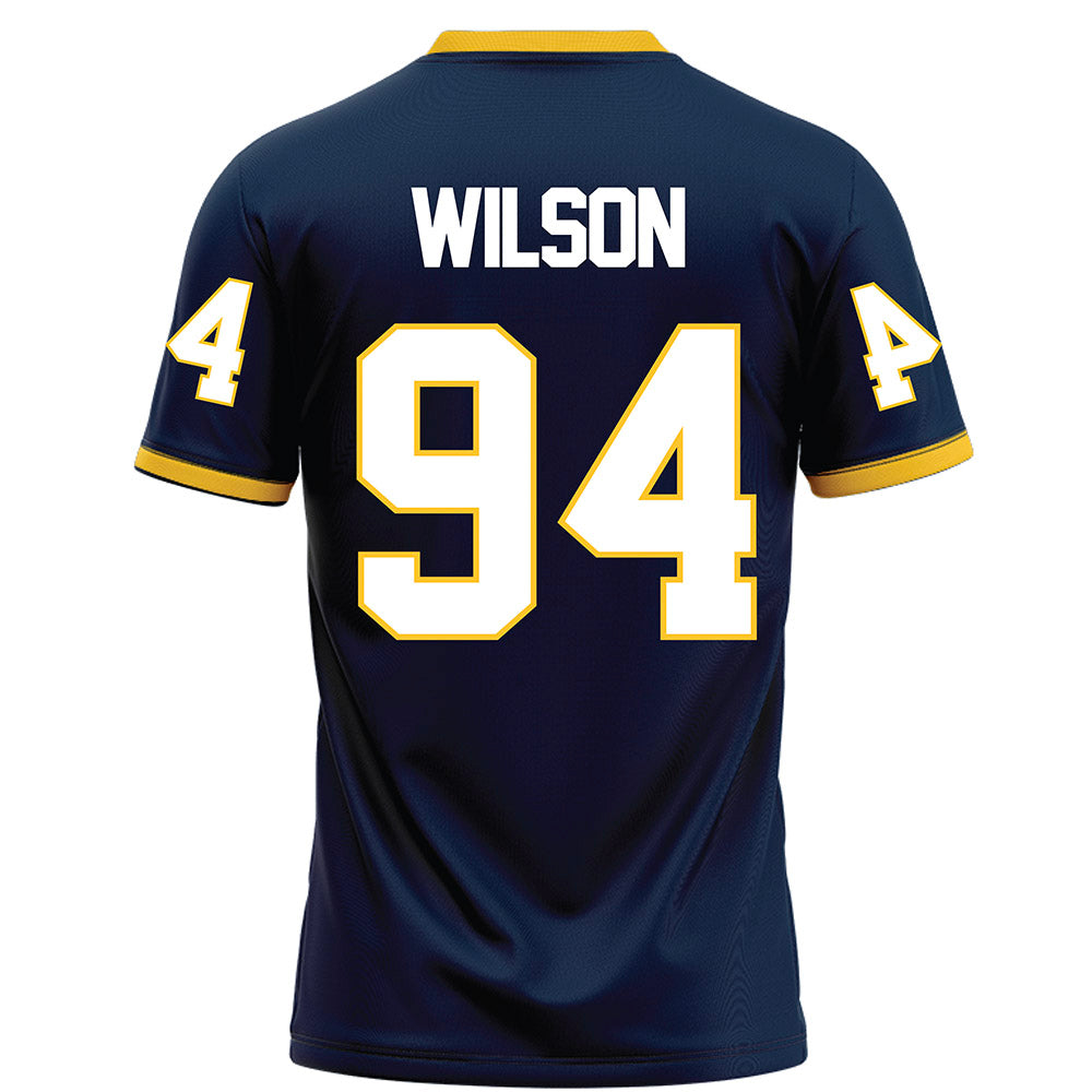 Murray State - NCAA Football : Rickshun Wilson - Blue Football Jersey-1