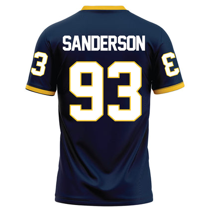 Murray State - NCAA Football : CJ Sanderson - Blue Football Jersey-1