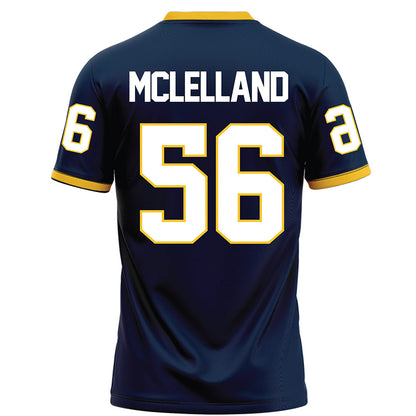Murray State - NCAA Football : Graham McLelland - Blue Football Jersey-1