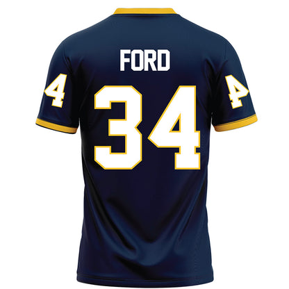 Murray State - NCAA Football : Caleb Ford - Blue Football Jersey-1