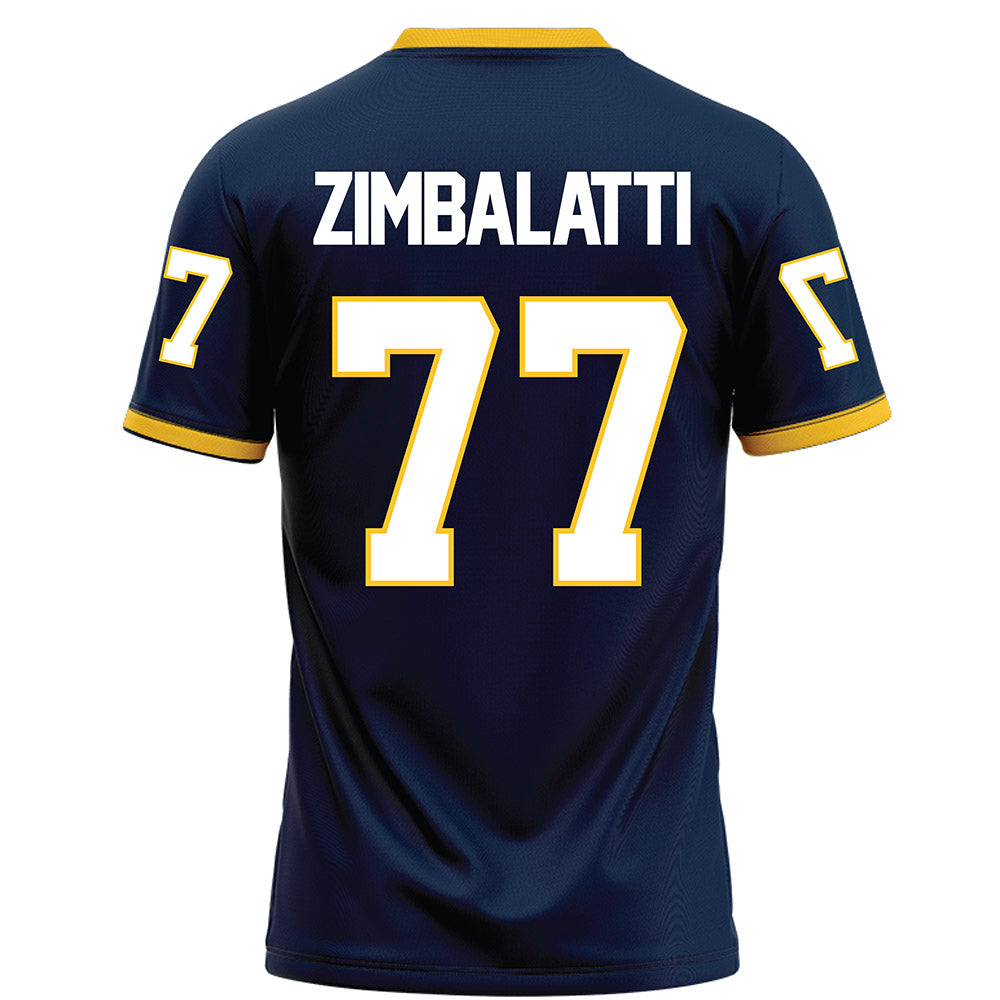 Murray State - NCAA Football : Thomas Zimbalatti - Blue Football Jersey-1