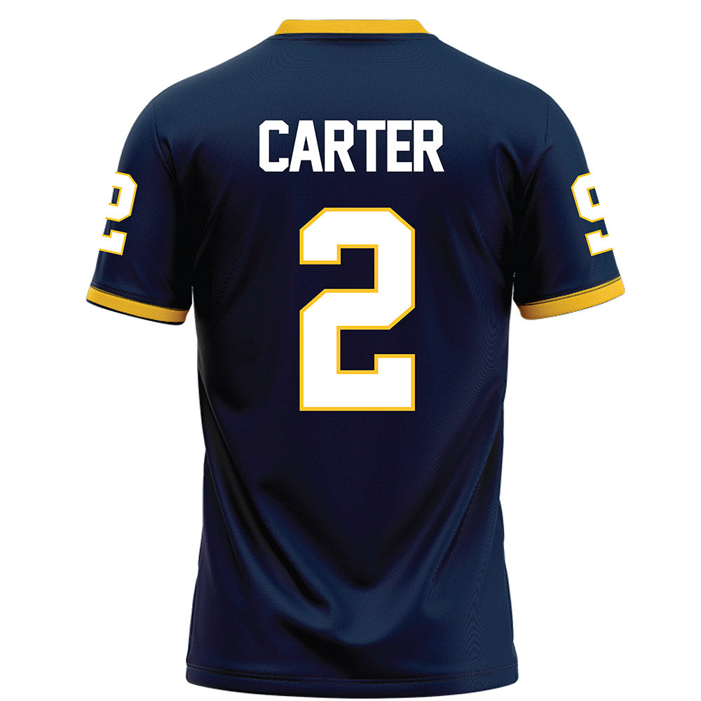 Murray State - NCAA Football : Jkalon Carter - Blue Football Jersey-1