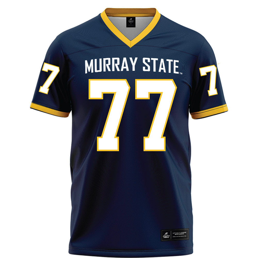 Murray State - NCAA Football : Thomas Zimbalatti - Blue Football Jersey-0
