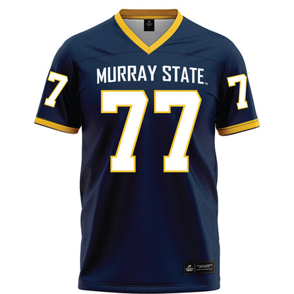 Murray State - NCAA Football : Thomas Zimbalatti - Blue Football Jersey-0
