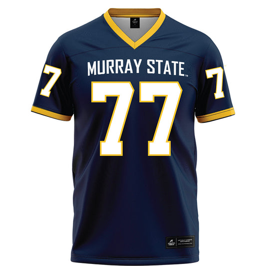 Murray State - NCAA Football : Thomas Zimbalatti - Blue Football Jersey-0