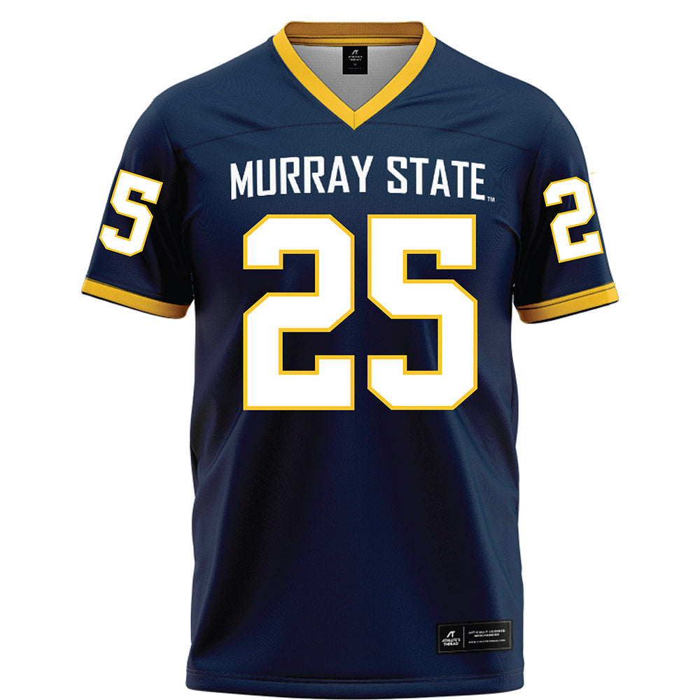 Murray State - NCAA Football : Tate Collins - Blue Football Jersey-0