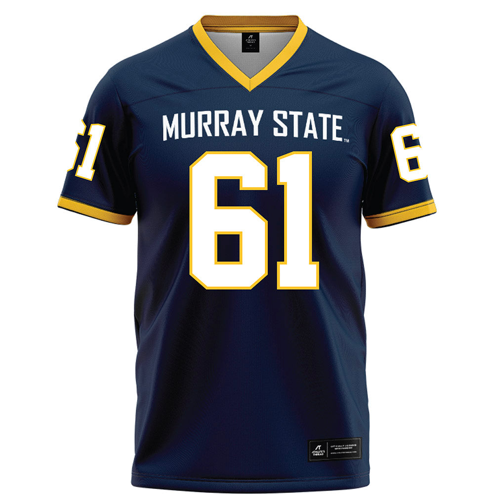 Murray State - NCAA Football : AJ Shadid - Blue Football Jersey-0