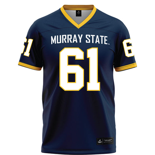 Murray State - NCAA Football : AJ Shadid - Blue Football Jersey-0