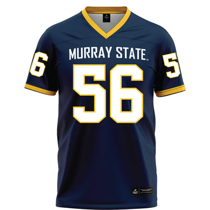 Murray State - NCAA Football : Graham McLelland - Blue Football Jersey-0