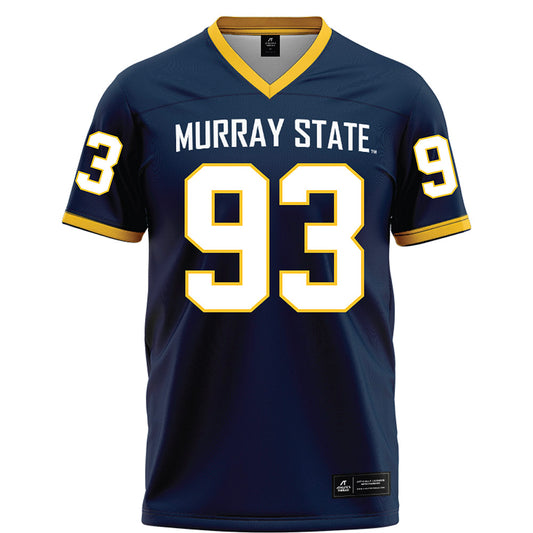 Murray State - NCAA Football : CJ Sanderson - Blue Football Jersey-0