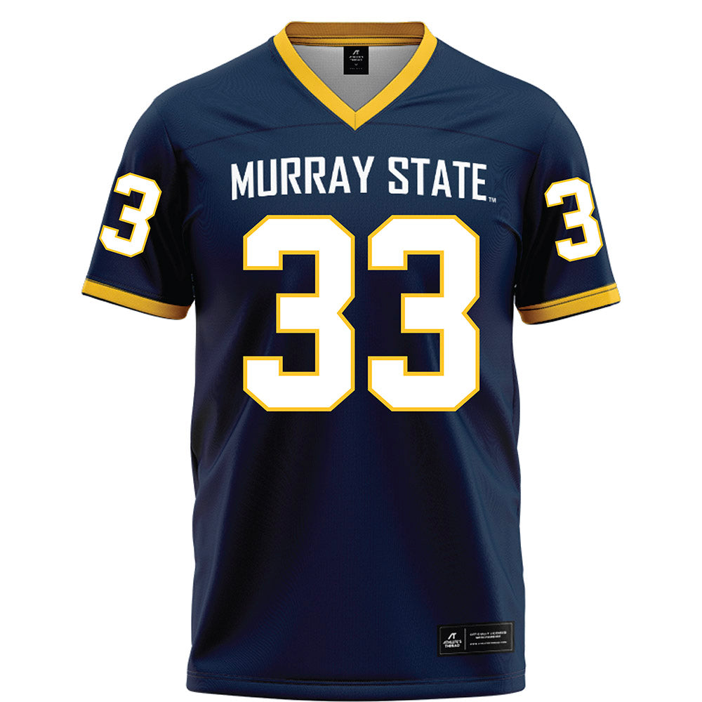Murray State - NCAA Football : Baxter Wright - Blue Football Jersey