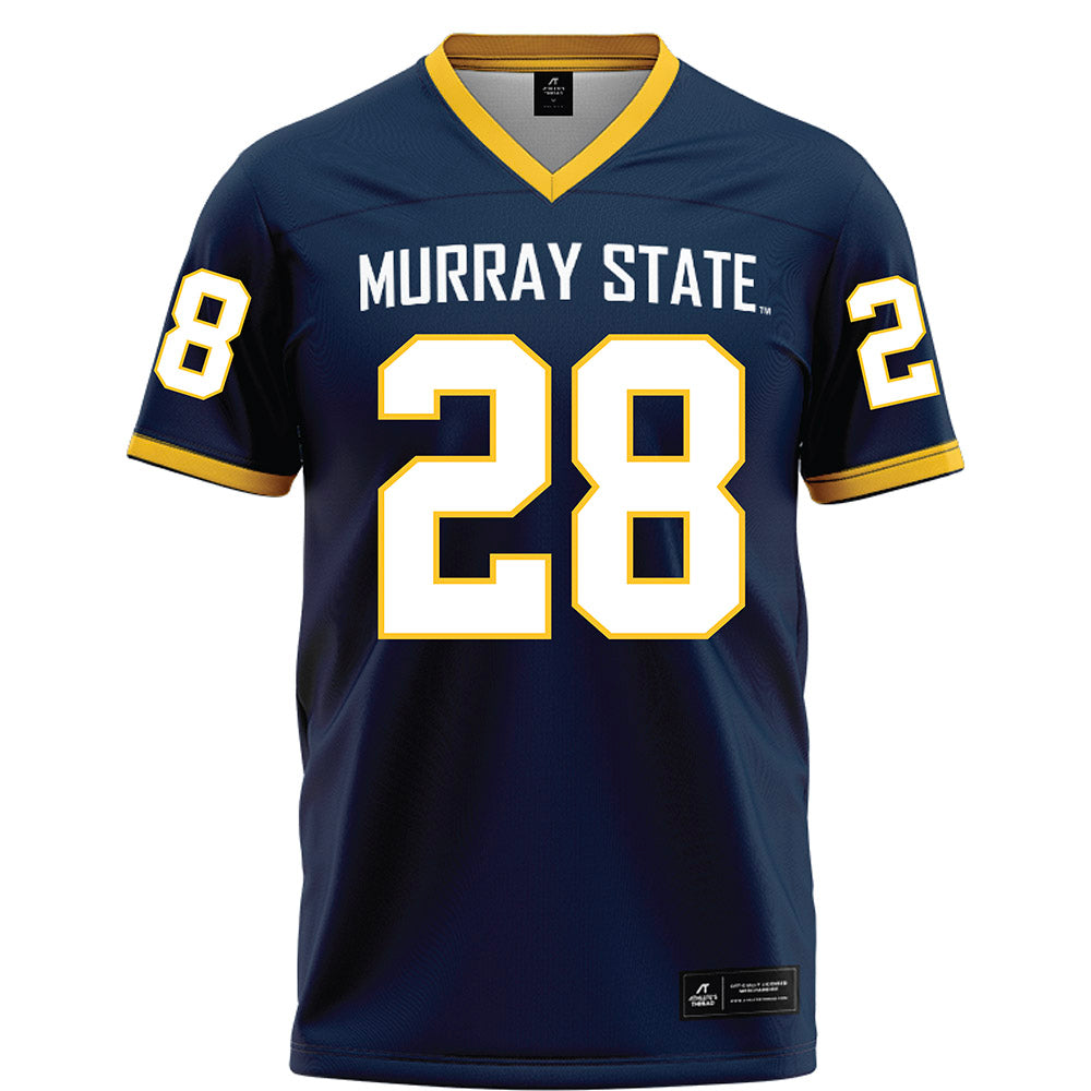 Murray State - NCAA Football : Tre Darden - Blue Football Jersey-0