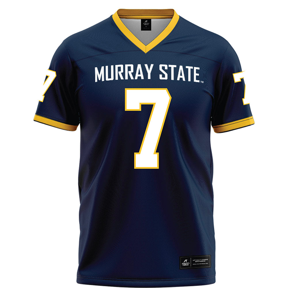 Murray State - NCAA Football : Kaleb Bailey - Blue Football Jersey-0