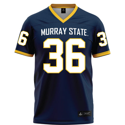 Murray State - NCAA Football : Jack Massey - Blue Football Jersey-0