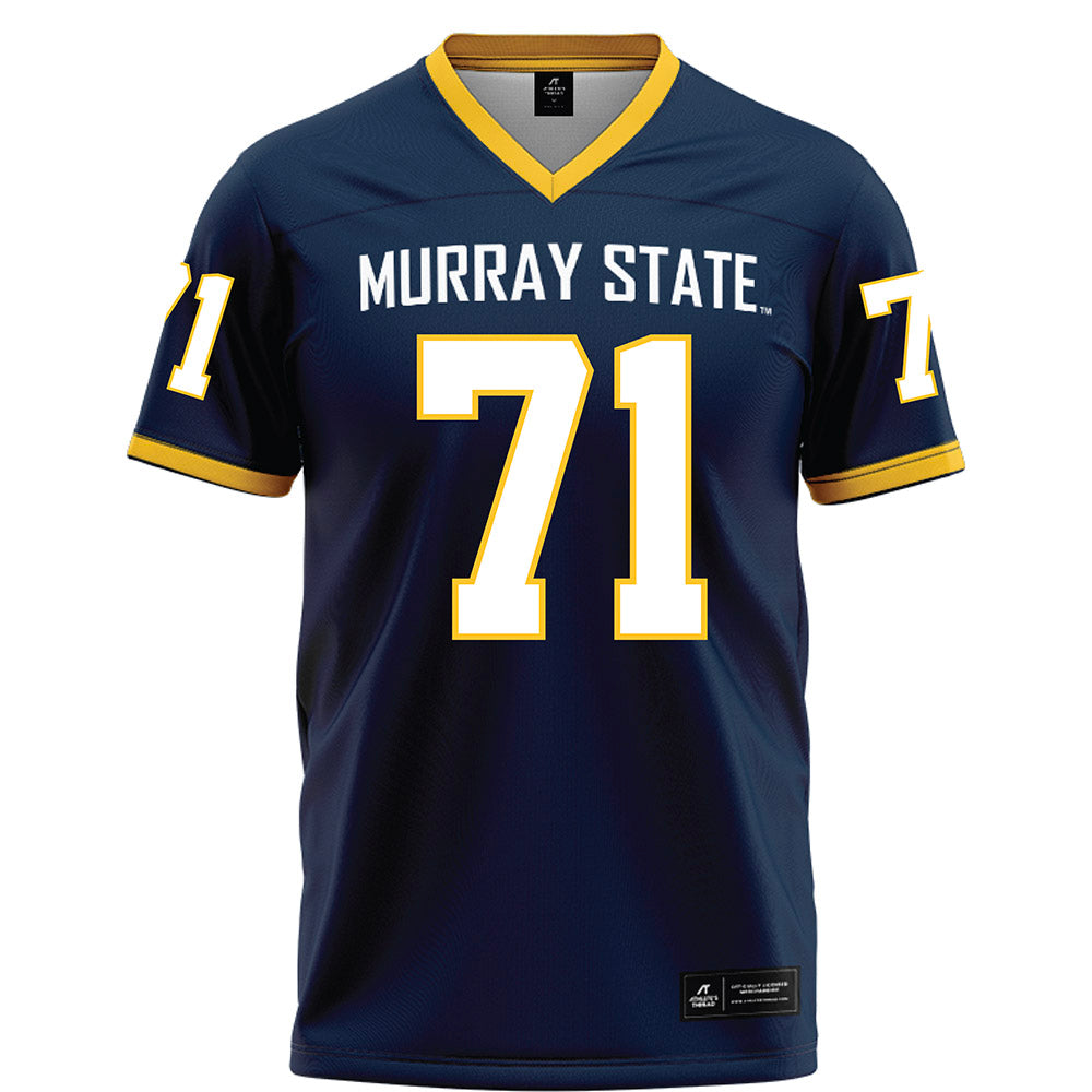 Murray State - NCAA Football : Cameron Stancil - Blue Football Jersey-0