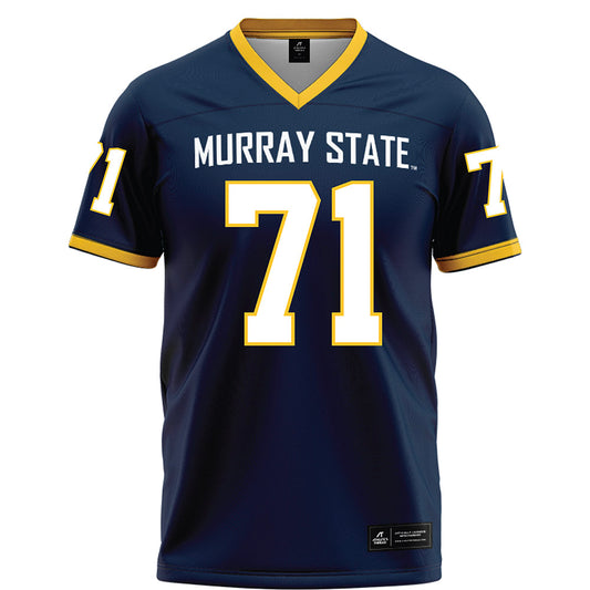 Murray State - NCAA Football : Cameron Stancil - Blue Football Jersey-0