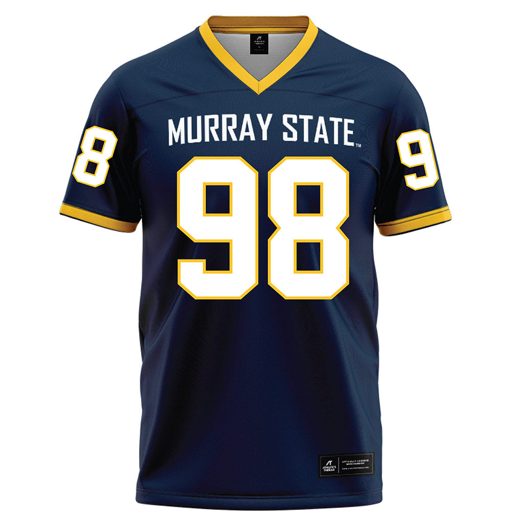 Murray State - NCAA Football : Michael Tilmon - Blue Football Jersey-0