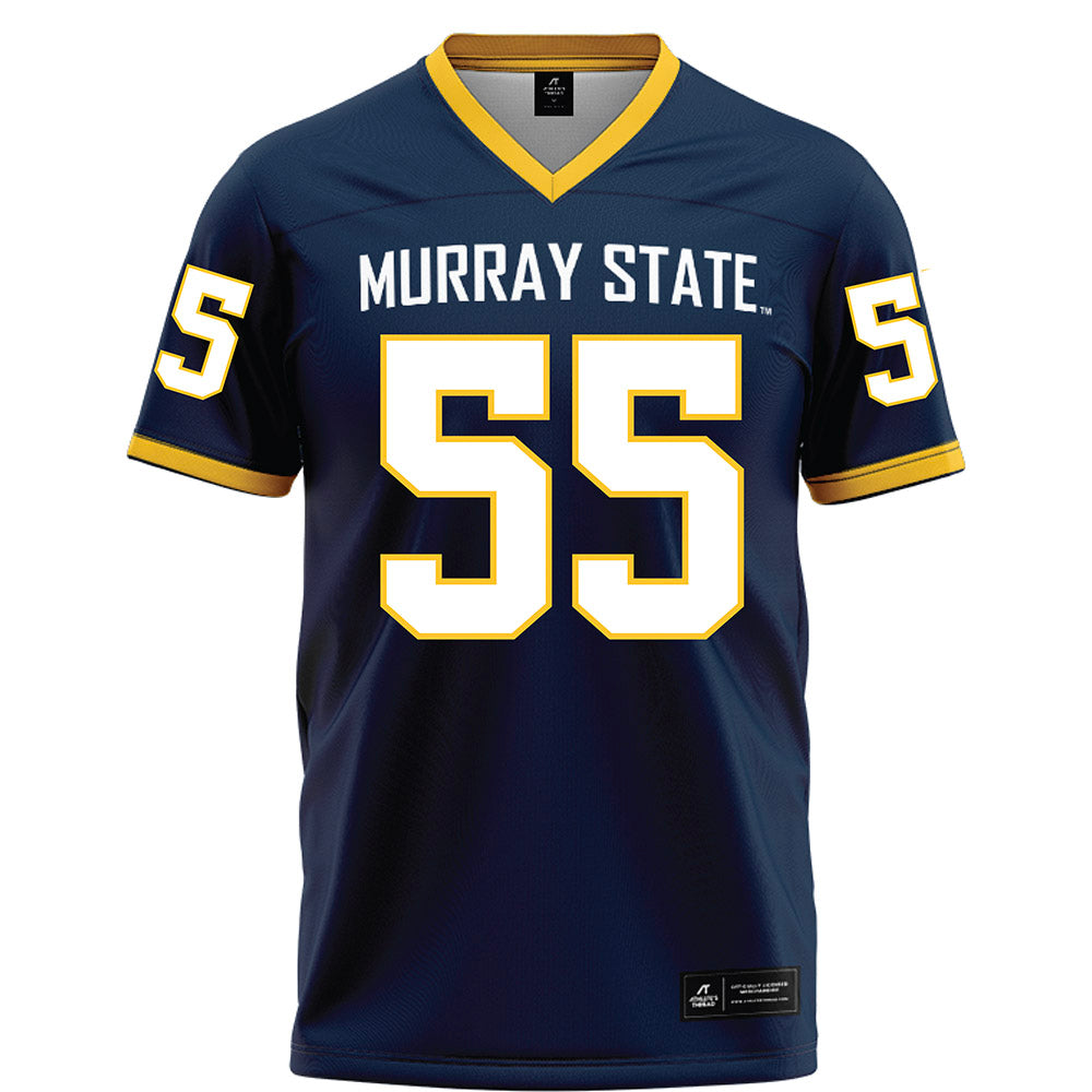 Murray State - NCAA Football : Connor Archer - Blue Football Jersey-0