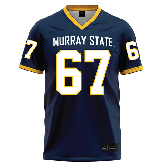 Murray State - NCAA Football : Thatcher Nagle - Blue Football Jersey-0