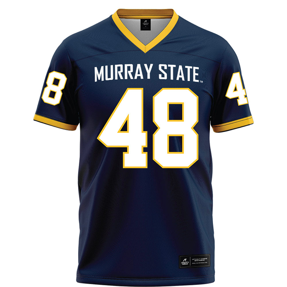 Murray State - NCAA Football : Everett Currie - Blue Football Jersey-0