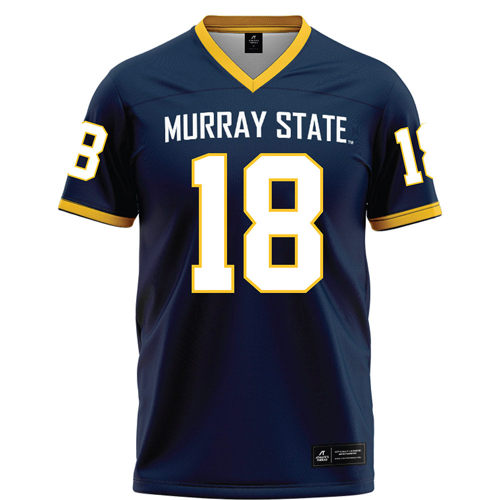 Murray State - NCAA Football : Huseyin Simsir - Blue Football Jersey-0