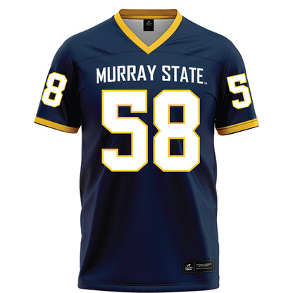 Murray State - NCAA Football : Brody Phelps - Blue Football Jersey-0