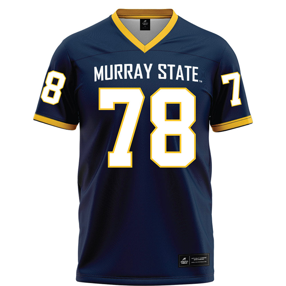 Murray State - NCAA Football : Eric Kirkpatrick - Blue Football Jersey-0