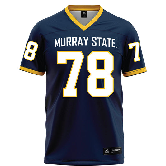Murray State - NCAA Football : Eric Kirkpatrick - Blue Football Jersey-0