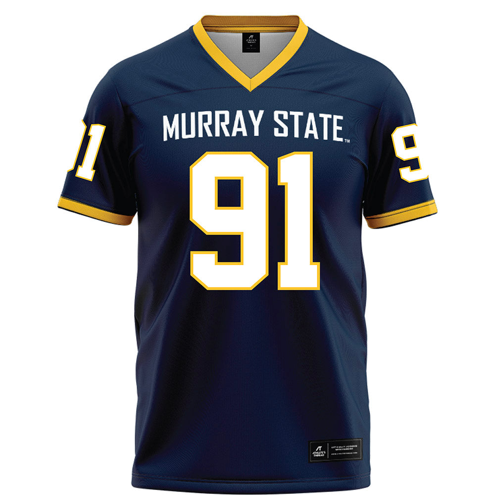 Murray State - NCAA Football : Jerome Logan Jr - Blue Football Jersey