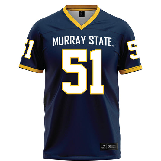 Murray State - NCAA Football : zaccheous grady - Blue Football Jersey-0
