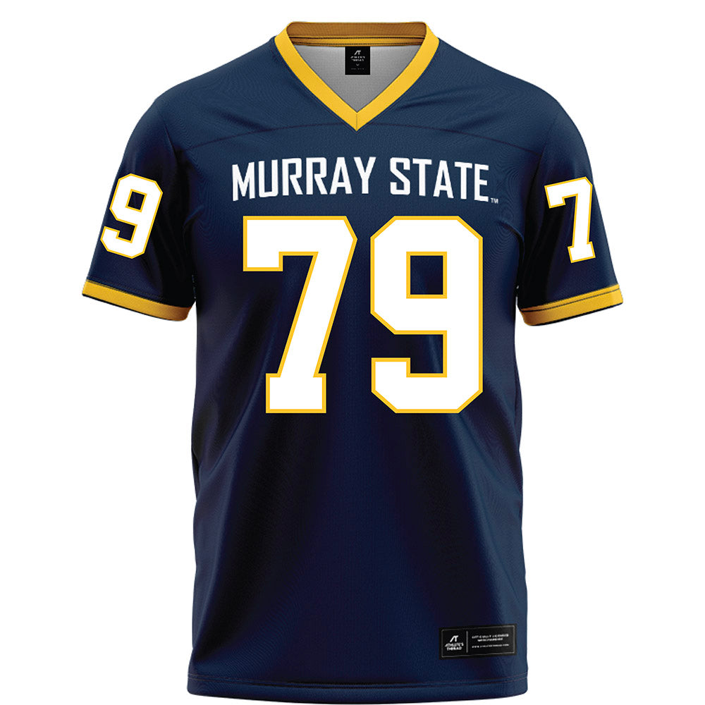 Murray State - NCAA Football : Joshua Bratcher - Blue Football Jersey-0