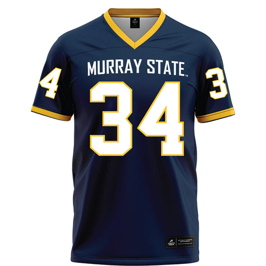 Murray State - NCAA Football : Caleb Ford - Blue Football Jersey-0
