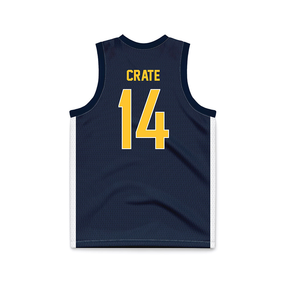 Murray State - NCAA Men's Basketball : Lachlan Crate - Blue Basketball Jersey-1