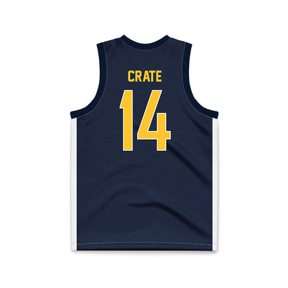 Murray State - NCAA Men's Basketball : Lachlan Crate - Blue Basketball Jersey-1