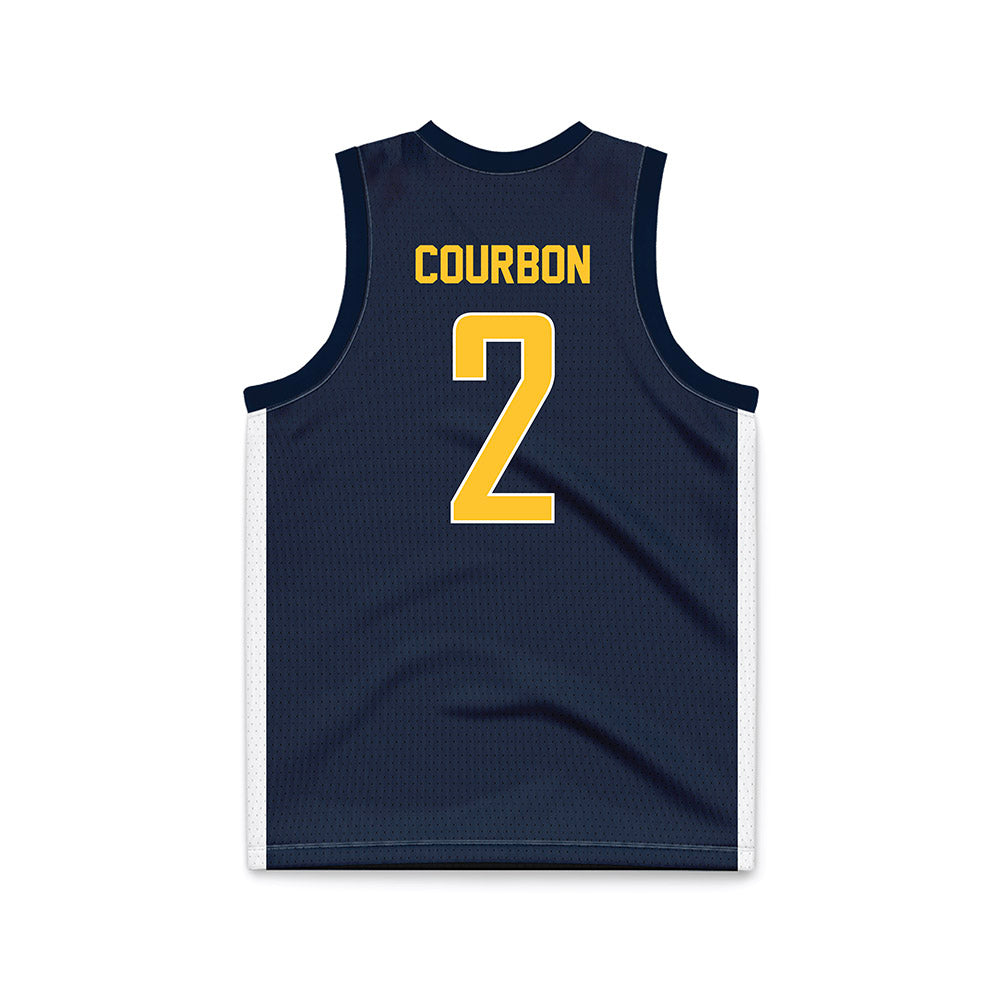 Murray State - NCAA Men's Basketball : Mathis Courbon - Blue Basketball Jersey-1