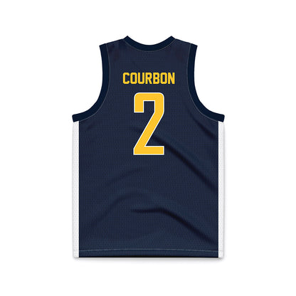 Murray State - NCAA Men's Basketball : Mathis Courbon - Blue Basketball Jersey-1