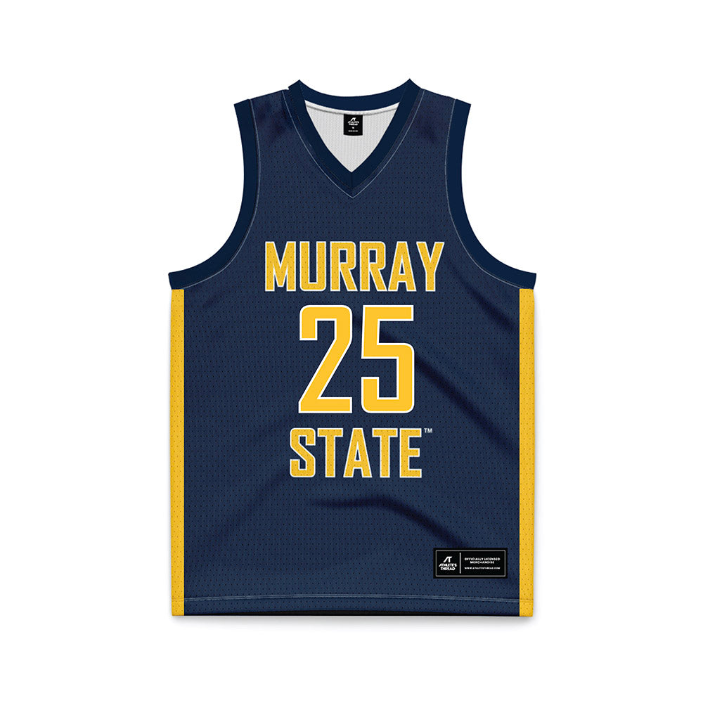 Murray State - NCAA Men's Basketball : Dillon Butler - Blue Basketball Jersey-0