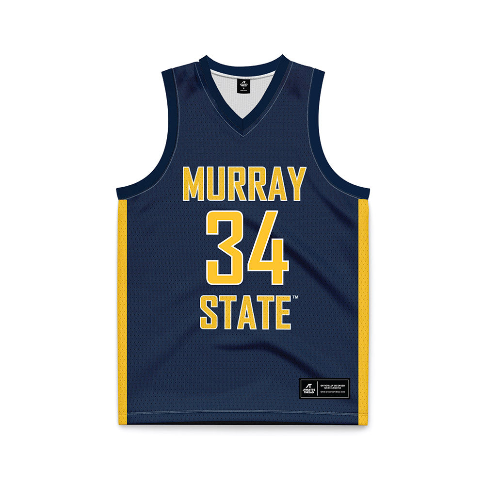 Murray State - NCAA Men's Basketball : Brayden Shorter - Blue Basketball Jersey-0