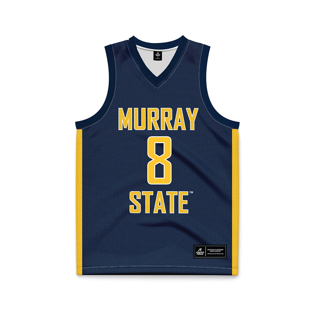 Murray State - NCAA Men's Basketball : Jayden Traynor - Blue Basketball Jersey-0