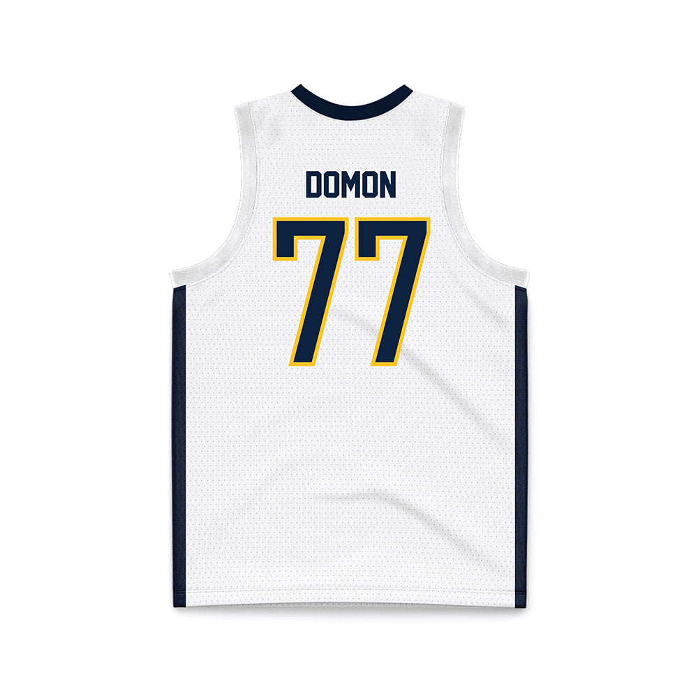 Murray State - NCAA Men's Basketball : Roman Domon - White Basketball Jersey-1